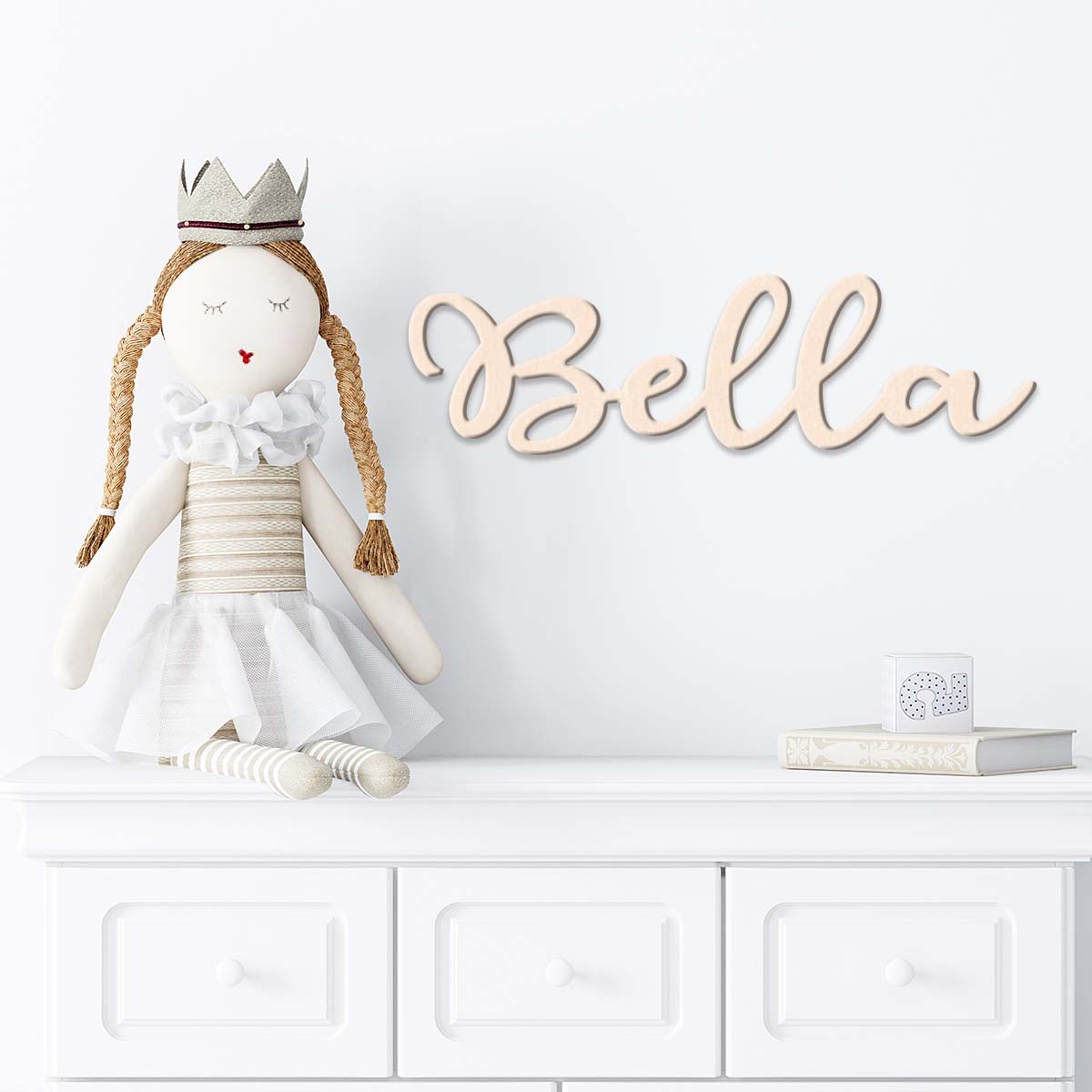 Wooden Letter Sign - 1pc パーソナライズされたカスタム名木製看板木製プラークカスタム名札男の子または女の子用パーソナライズされた文字カスタム結婚式用