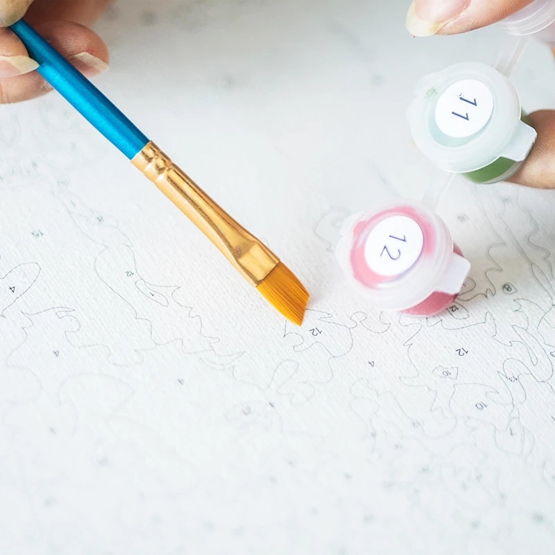 GATYZTORY 大人用数字で描く絵画 漫画装飾絵画 手描 - Home Decor Diy Ideas のレビューと価格
