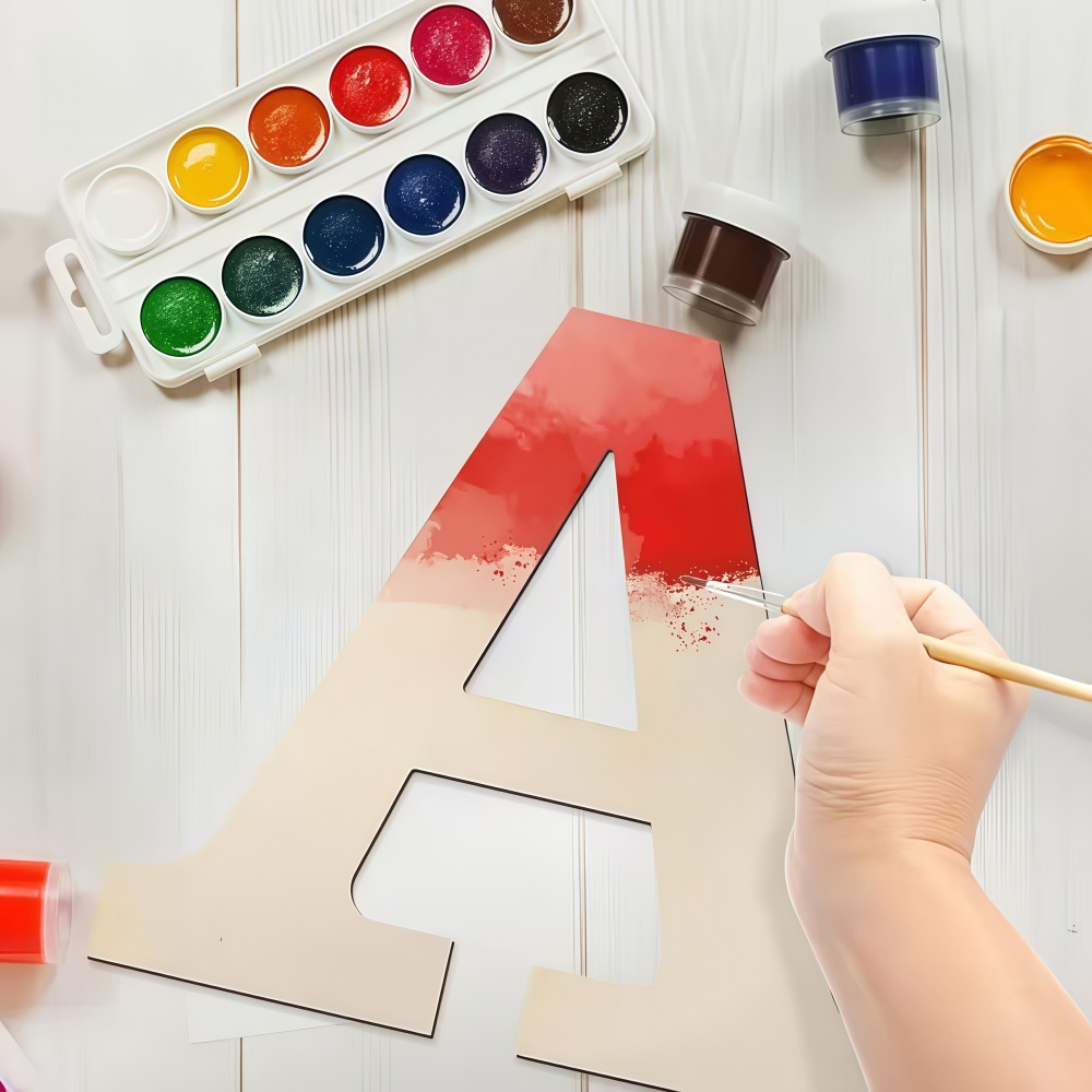 26個のデザイン可能な木製文字、未仕上げの木製文字、壁飾り用 - Wooden Letter Sign のレビューと価格