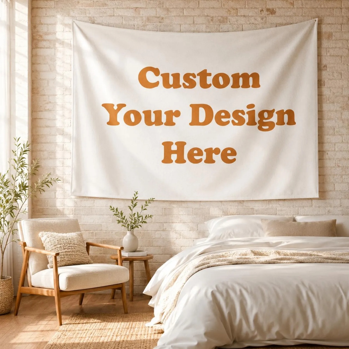 パーソナライズされたカスタムタペストリー—誕生日、結婚式、ハ - Home Decor Fabric のレビューと価格