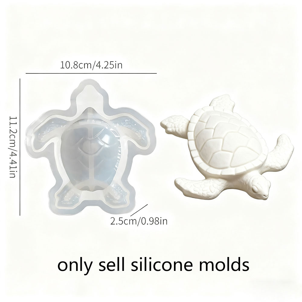 3D ウミガメ エポキシ樹脂型 石膏粘土 キャンドル作り シ - Home Decor Diy Ideas のレビューと価格