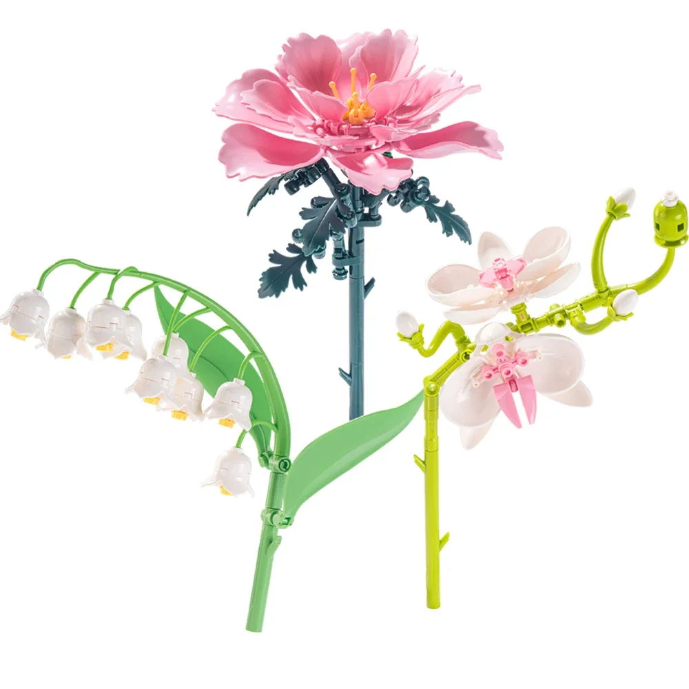ロマンチックな花束のビルディングブロックのアイデア、チューリ - Home Decor Diy Ideas のレビューと価格