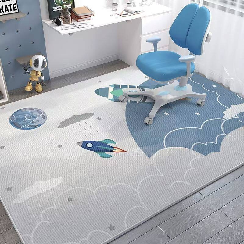 草の生えたサッカー場の模様のリビングルームカーペット、大面積 - Home Decor Ig のレビューと価格