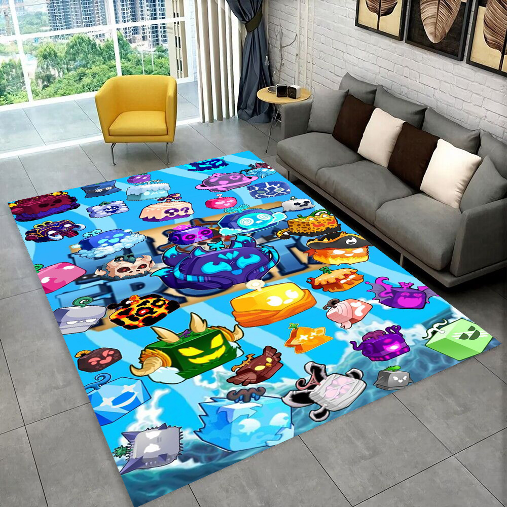 3D B-Blox フルーツ漫画ゲームギフトカーペットラグリ - Home Decor Games Online Free のレビューと価格