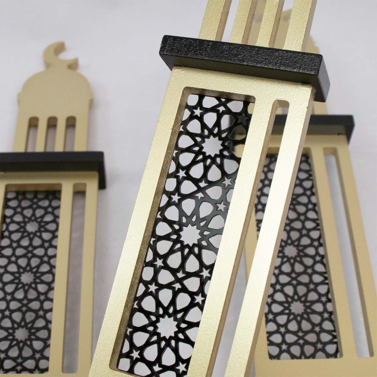 ラマダン イード クレセント アクリル装飾、木製城クラフトギ - Home Decor Ramadan のレビューと価格