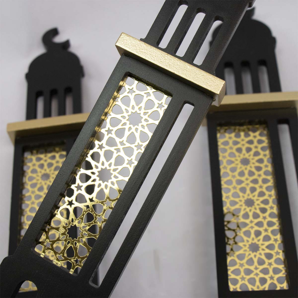 ラマダン イード クレセント アクリル装飾、木製城クラフトギ - Home Decor Ramadan のレビューと価格