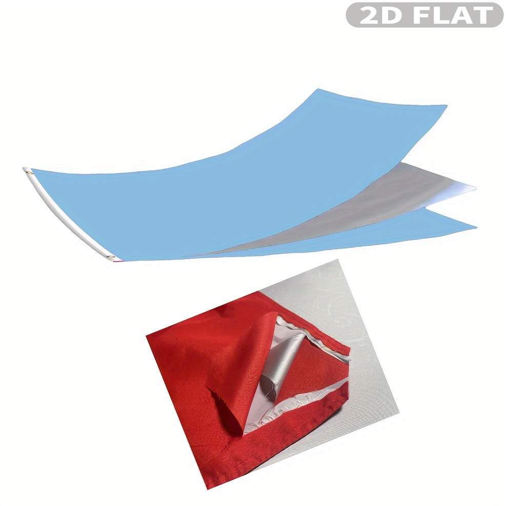 2Dフラットカスタム両面旗（中層付き）、90x150cm旗  - Home Decor Fabric のレビューと価格