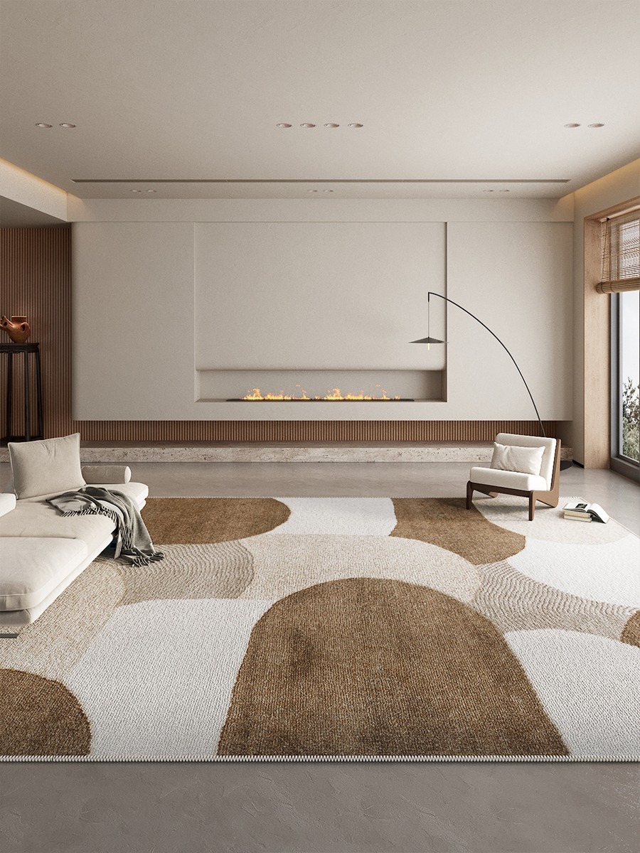 モダンなミニマリストの幾何学模様のカーペット,広いエリアのカ - Home Decor Ig のレビューと価格
