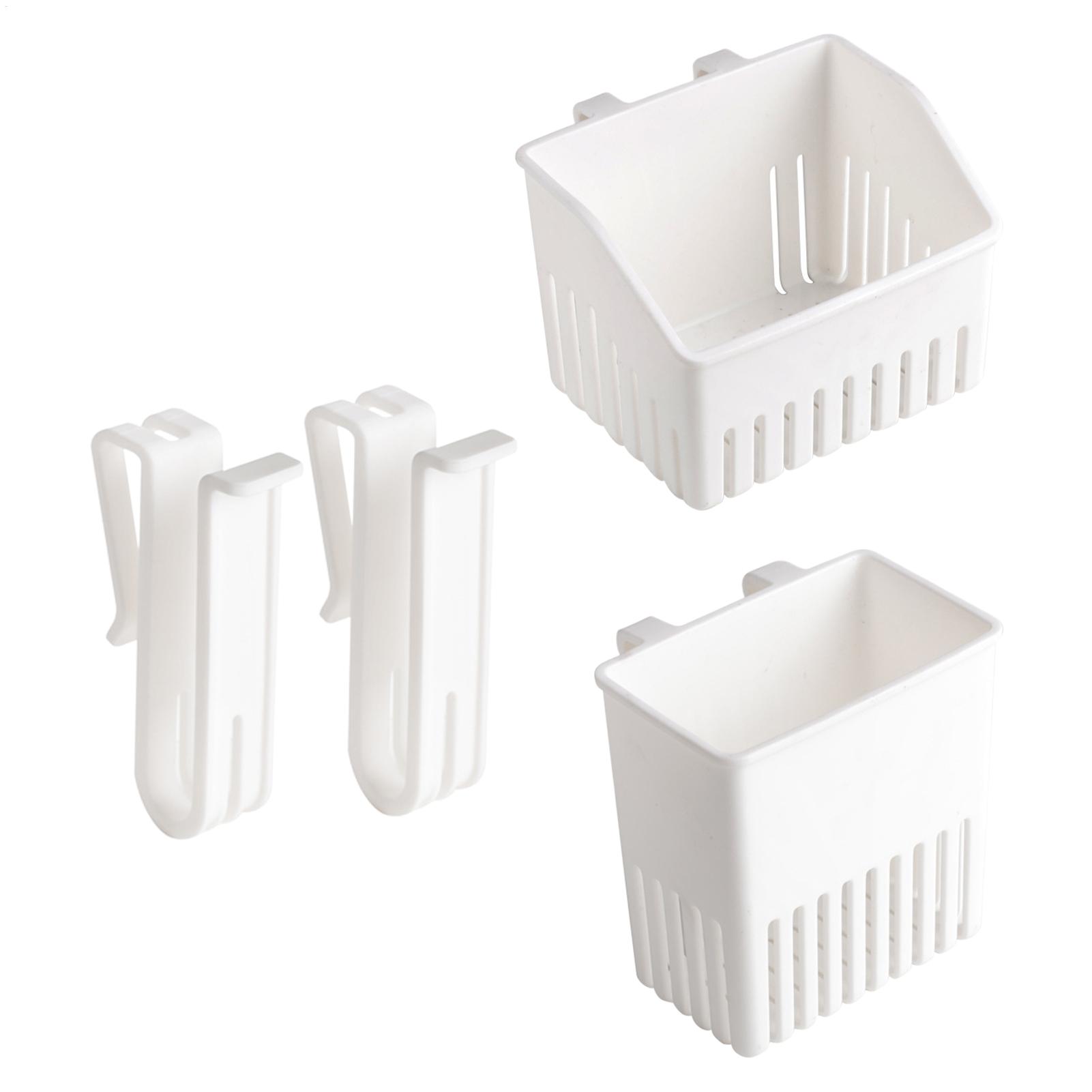 多機能キッチン用品収納ラック箸置き水切りホルダー壁掛け自立式 - Woven Wall Basket のレビューと価格