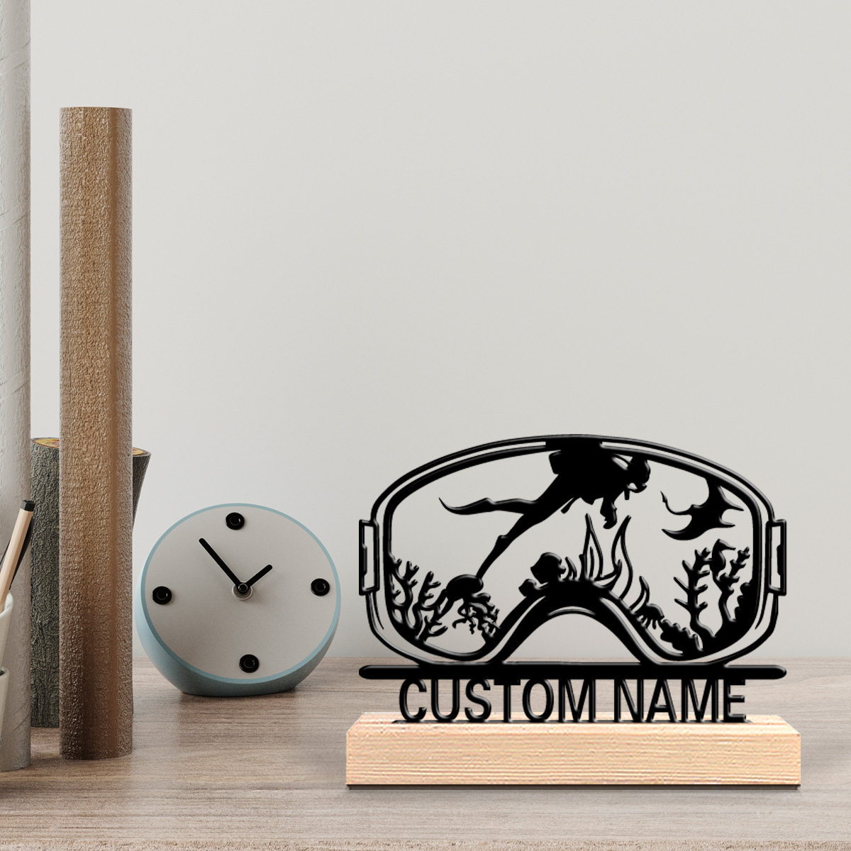1個入り 可愛いカスタムダイビング木製ベース壁飾り キッチン - Home Decor Nz のレビューと価格