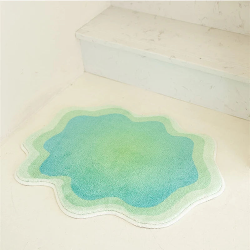 柔らかい滑り止めの床マット,グラデーションファッション,リビ - Home Decor Ig のレビューと価格