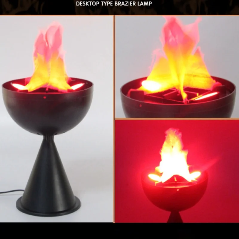 3Dフェイクフレームランプシミュレーション火鉢装飾電気炎ライ - Home Decor Shop のレビューと価格