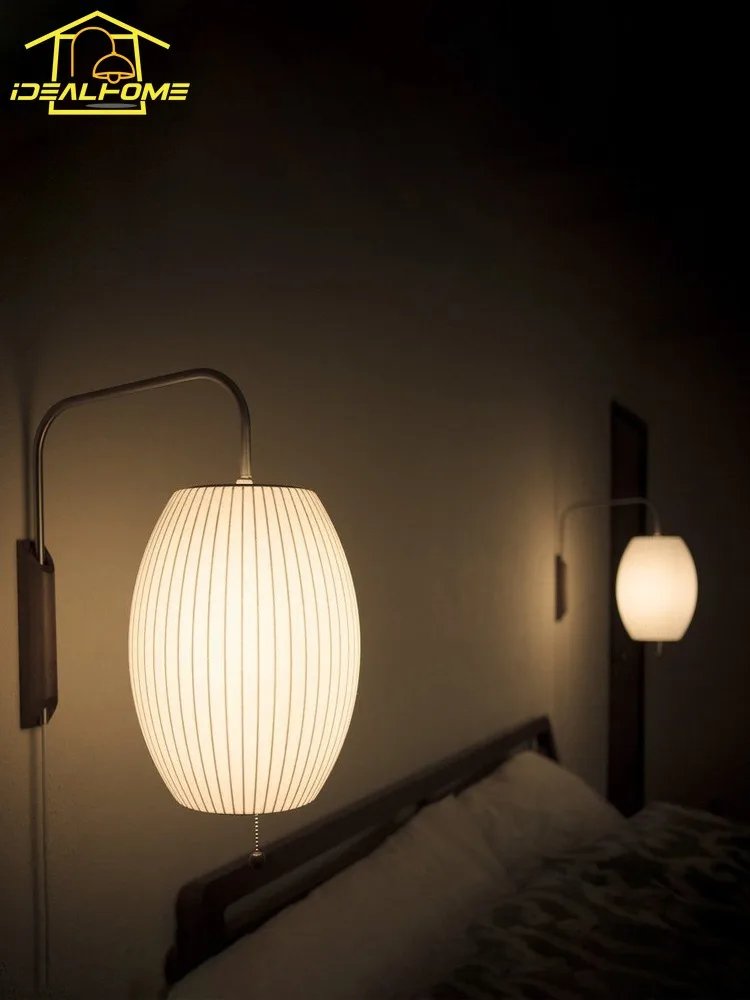 イタリアデザインのミニマリスト雰囲気シルクウォールランプLE - Home Decor Design のレビューと価格