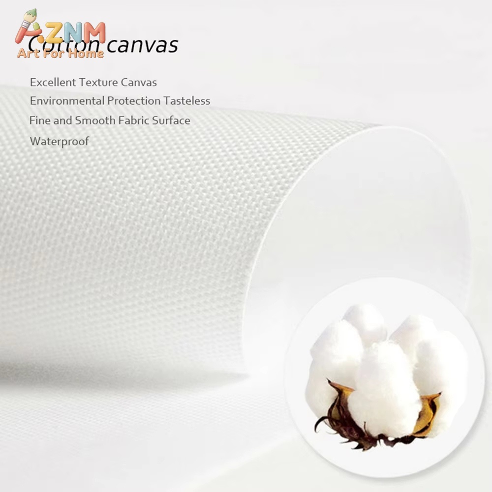 AZNM 非フレームキャンバスプリント ブルースケッチ コー - Home Decor Shop のレビューと価格