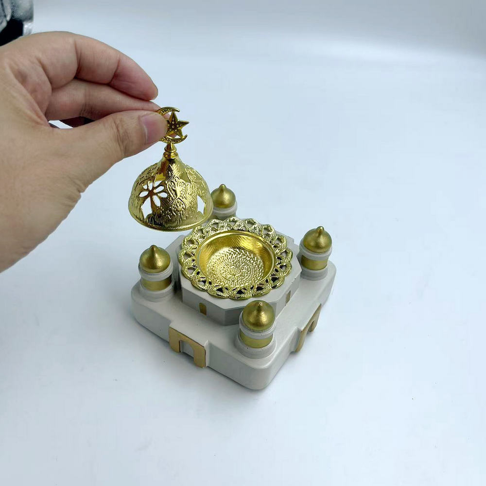 樹脂製イスラム寺院風お香立て - ラマダン、イスラム教の祝祭 - Home Decor Ramadan のレビューと価格
