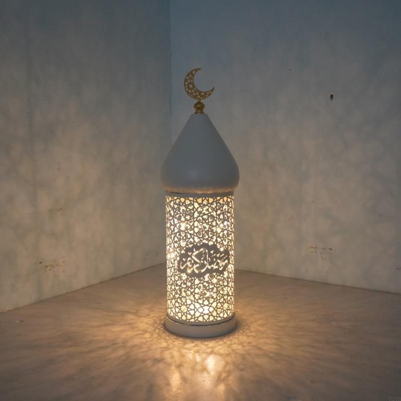 装飾キャンドルホルダーラマダン装飾金属キャンドルランプティー - Home Decor Ramadan のレビューと価格
