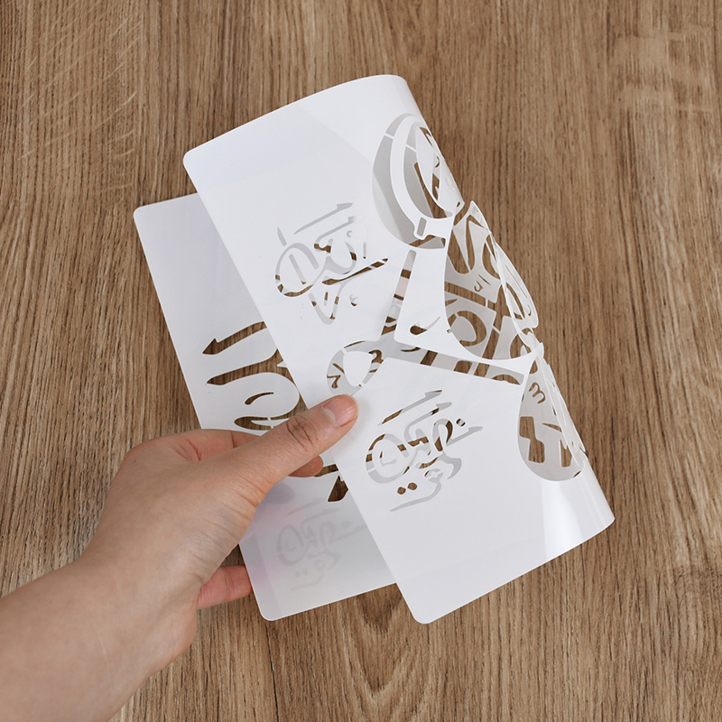 イスラムの壁画のステンシル,アラビア語のスクリプト,日曜大工 - Home Decor Ramadan のレビューと価格
