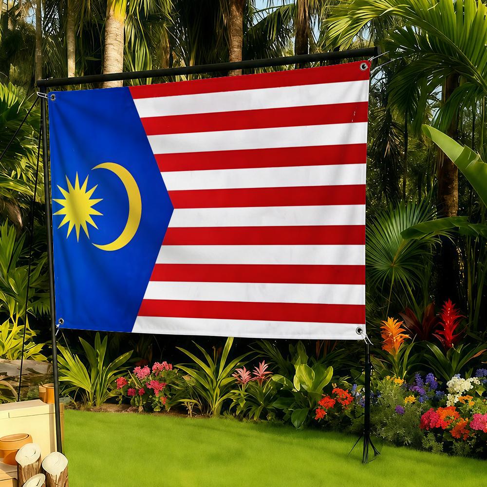 マレーシアの国旗 フラッグ 家庭用 広場・庭の装飾バナー - - Home Decor Malaysia のレビューと価格
