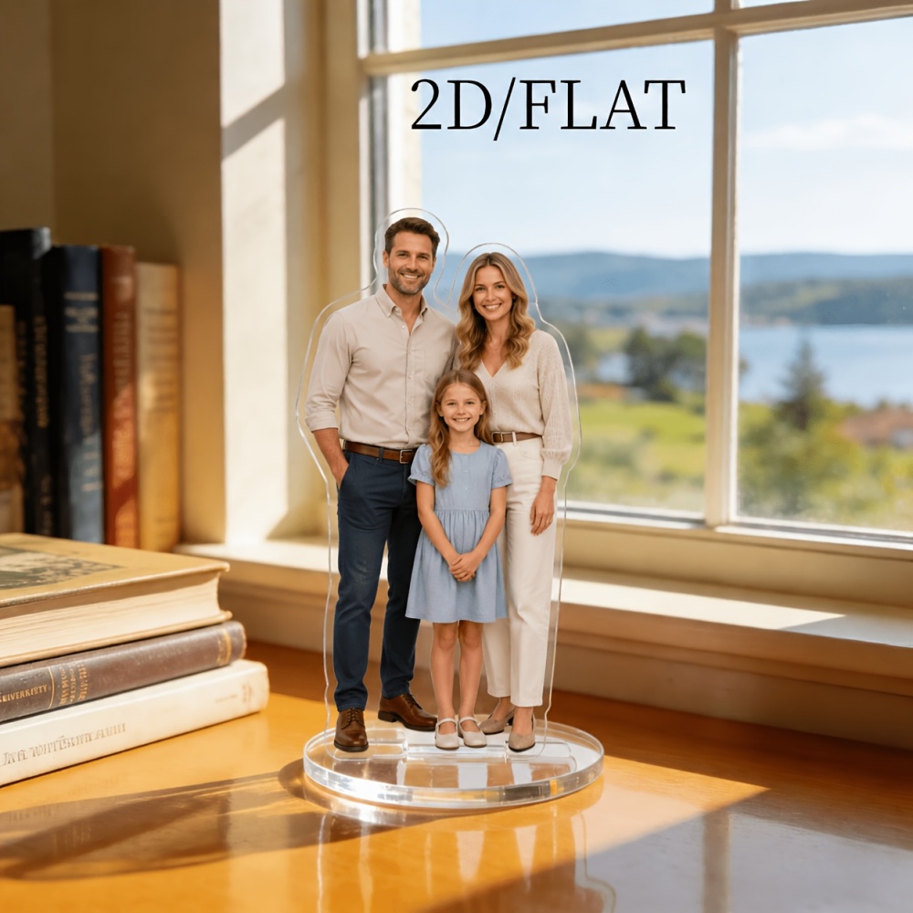 1個入り 2Dフラットカスタムフォトアクリルスタンドプレート - Home Decor Nz のレビューと価格