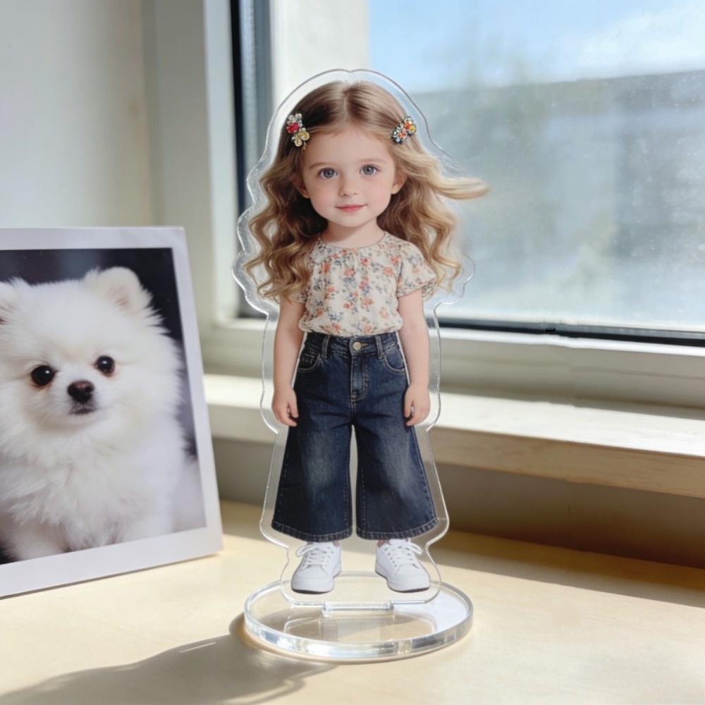 1個入り 2Dフラットカスタムフォトアクリルスタンドプレート - Home Decor Nz のレビューと価格