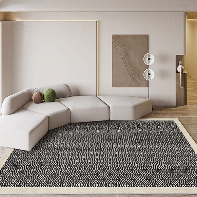 ヴィンテージリビングルームカーペット 高級寝室用格子柄ホーム - Home Decor Ig のレビューと価格