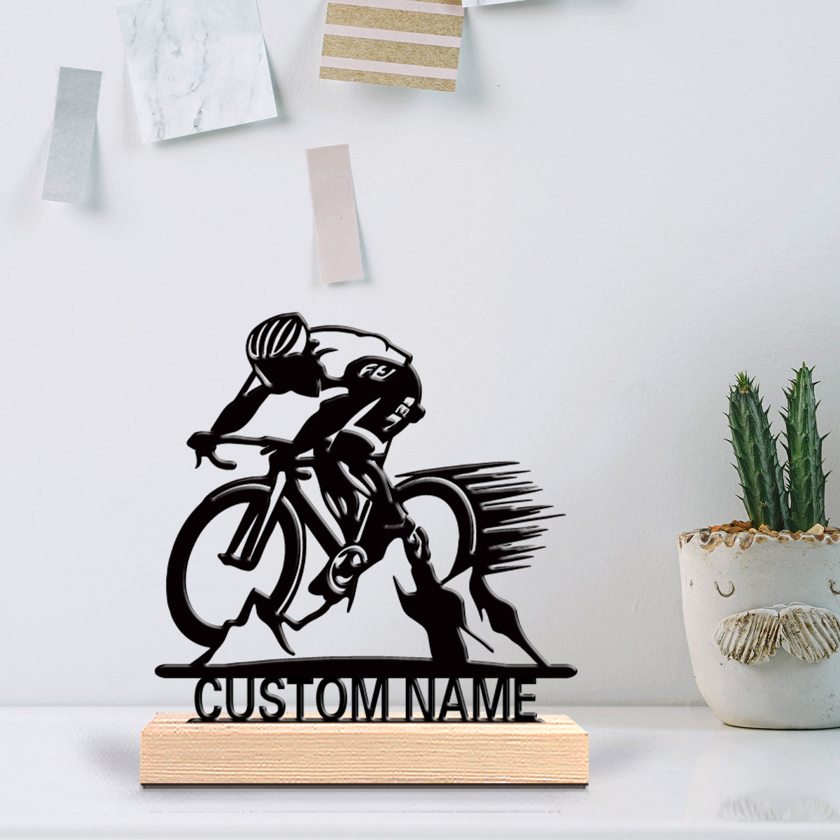 1個入り ロードサイクリング カスタムレター メタルスタチュ - Wooden Letter Sign のレビューと価格