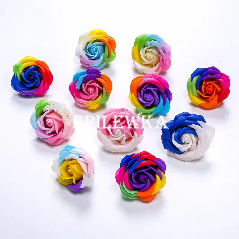 Spilewka 6 × 7 センチメートルカラフルなローズ - Home Decor For Wedding のレビューと価格