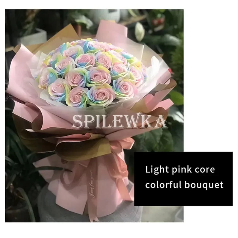 Spilewka 6 × 7 センチメートルカラフルなローズ - Home Decor For Wedding のレビューと価格